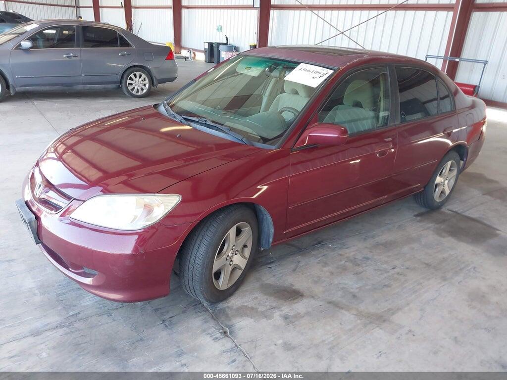 2HGES26714H601484 2004 HONDA CIVIC photo no. 2