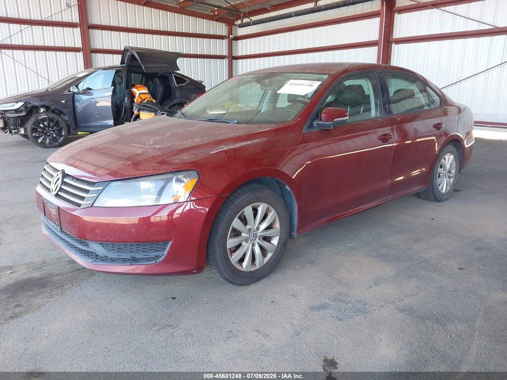 1VWAT7A3XFC034870 2015 VOLKSWAGEN PASSAT photo no. 2