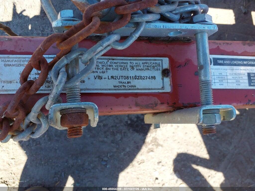 LN2UT08119Z027483 2010 CHANGZHOU UTILITY TRAILER photo no. 9