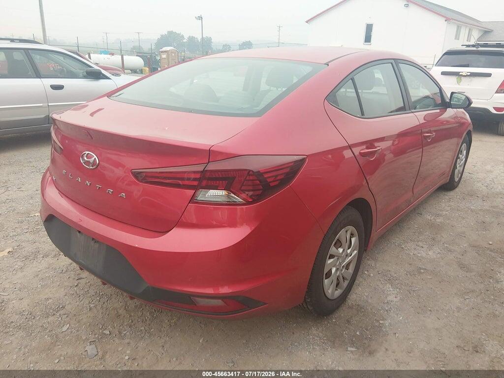 5NPD74LF6LH553828 2020 HYUNDAI ELANTRA photo no. 4