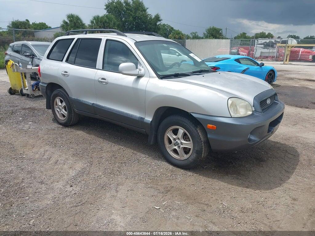 KM8SC13D22U276580 2002 HYUNDAI SANTA FE photo no. 1