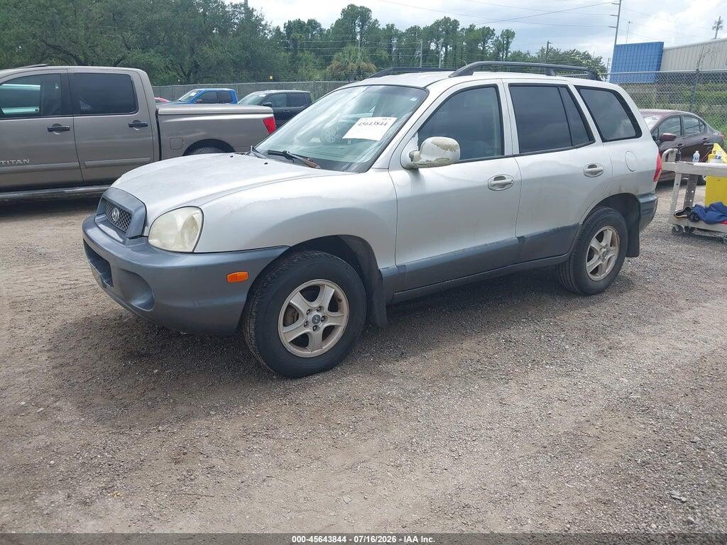 KM8SC13D22U276580 2002 HYUNDAI SANTA FE photo no. 2