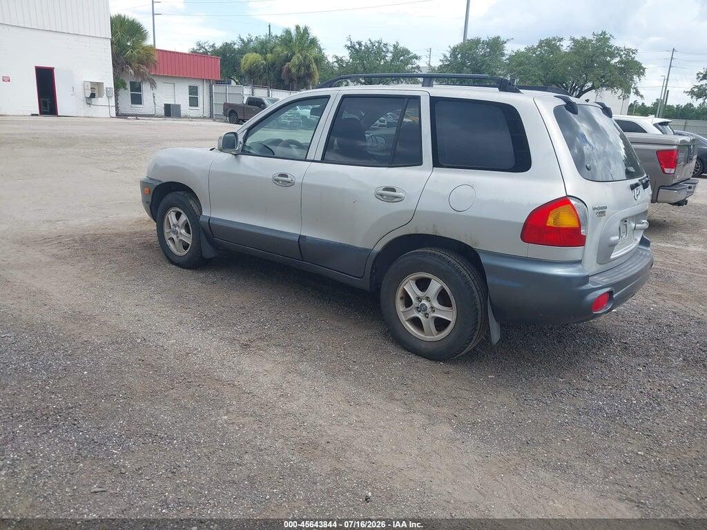 KM8SC13D22U276580 2002 HYUNDAI SANTA FE photo no. 3