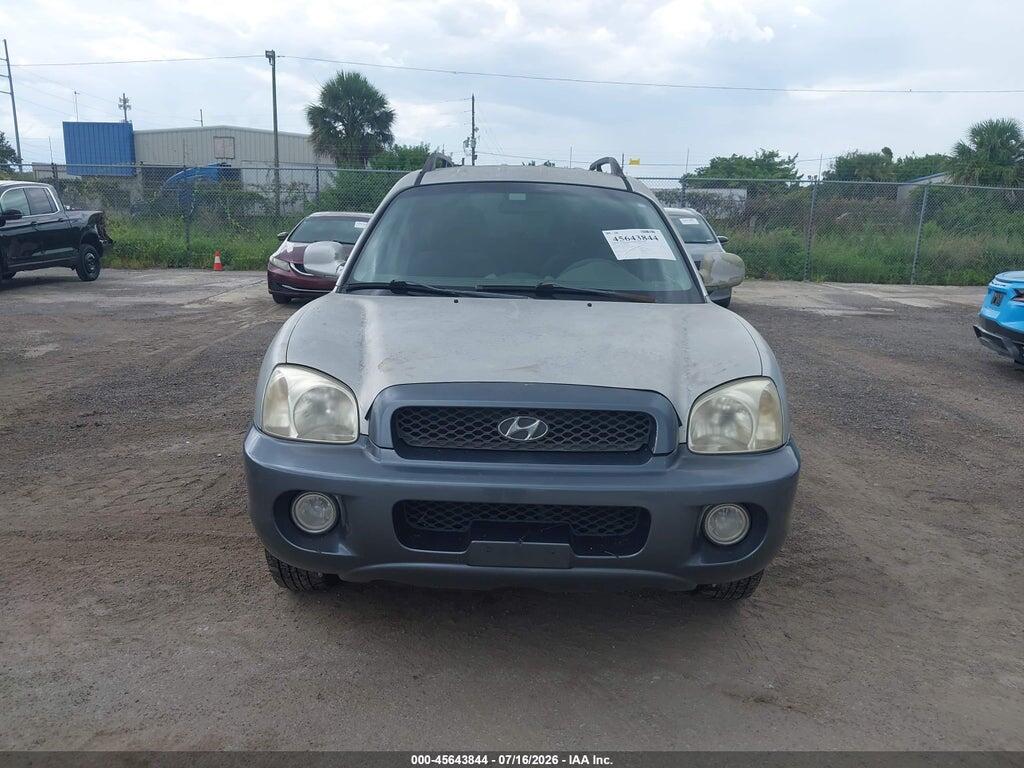 KM8SC13D22U276580 2002 HYUNDAI SANTA FE photo no. 6