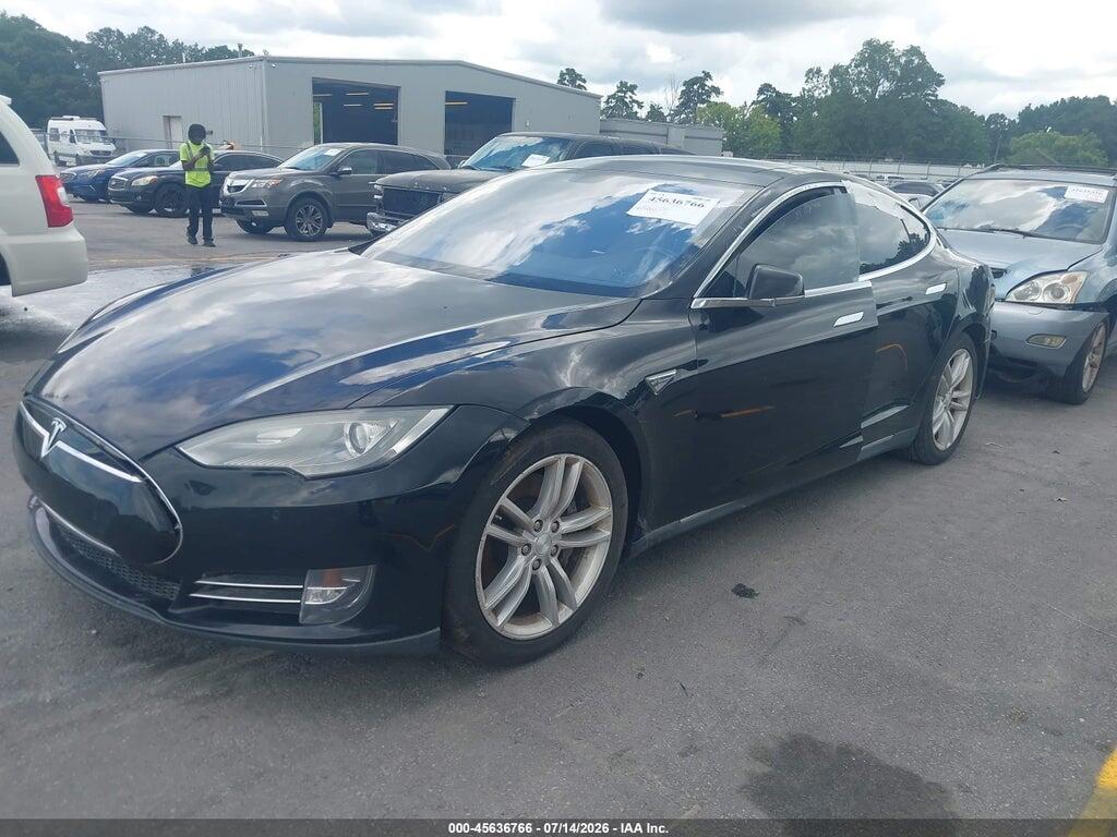 5YJSA1H16EFP45613 2014 TESLA MODEL S photo no. 2