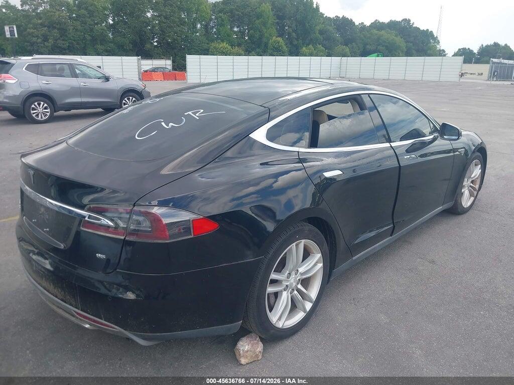 5YJSA1H16EFP45613 2014 TESLA MODEL S photo no. 4