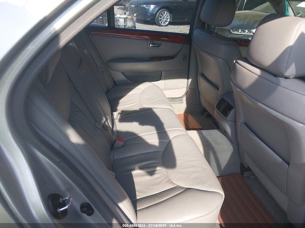 JTHBN36F640137536 2004 LEXUS LS 430 photo no. 8