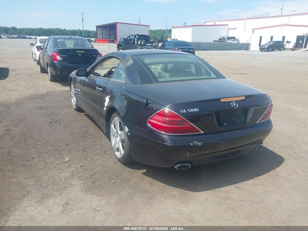 WDBSK75F13F059714 2003 MERCEDES-BENZ SL 500 photo no. 3