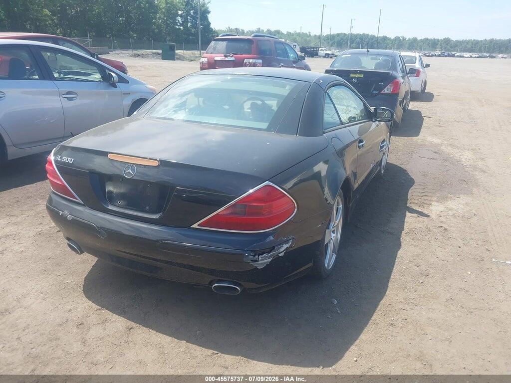 WDBSK75F13F059714 2003 MERCEDES-BENZ SL 500 photo no. 4