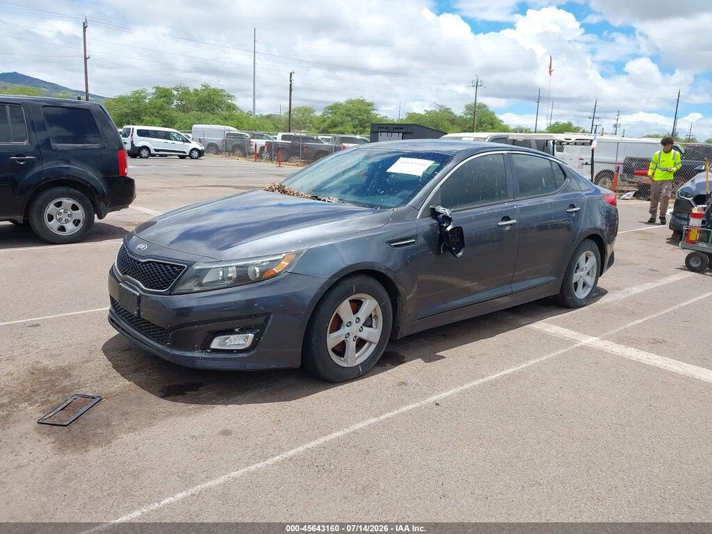 KNAGM4A71F5632049 2015 KIA OPTIMA photo no. 2