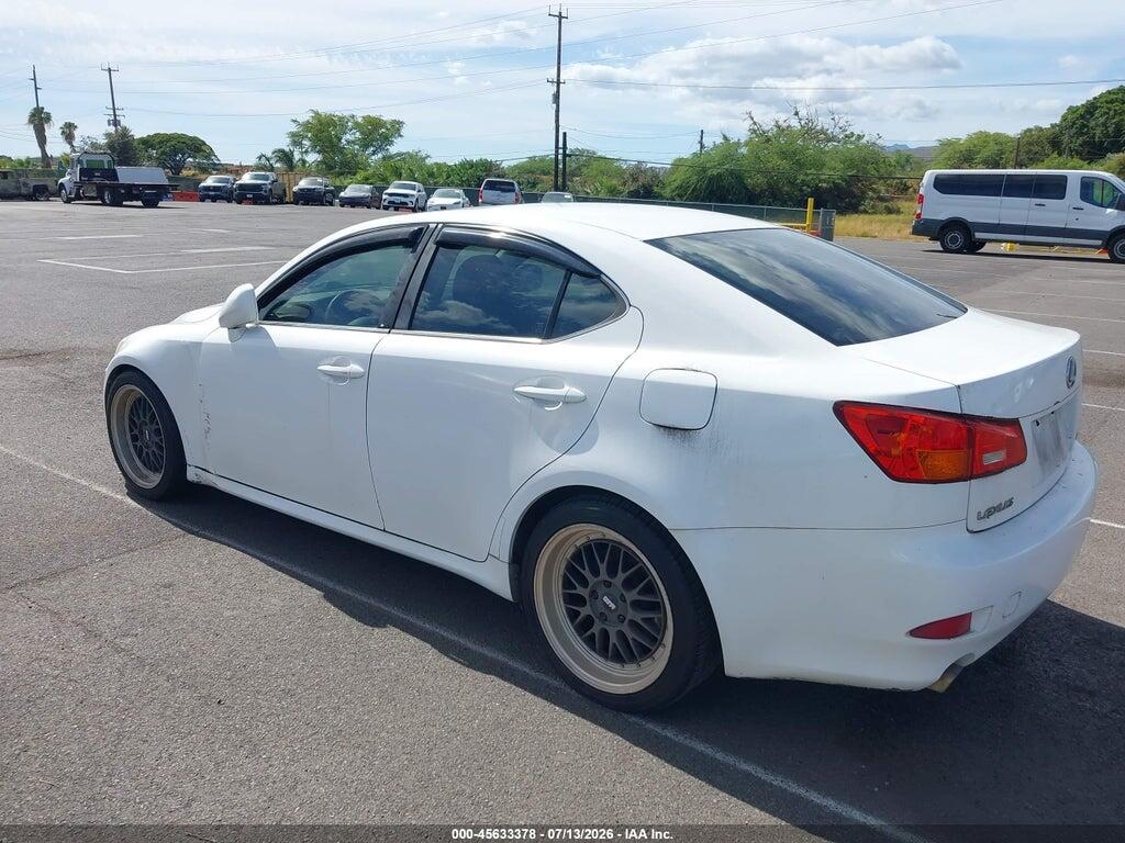 JTHBK262962011579 2006 LEXUS IS 250 photo no. 3