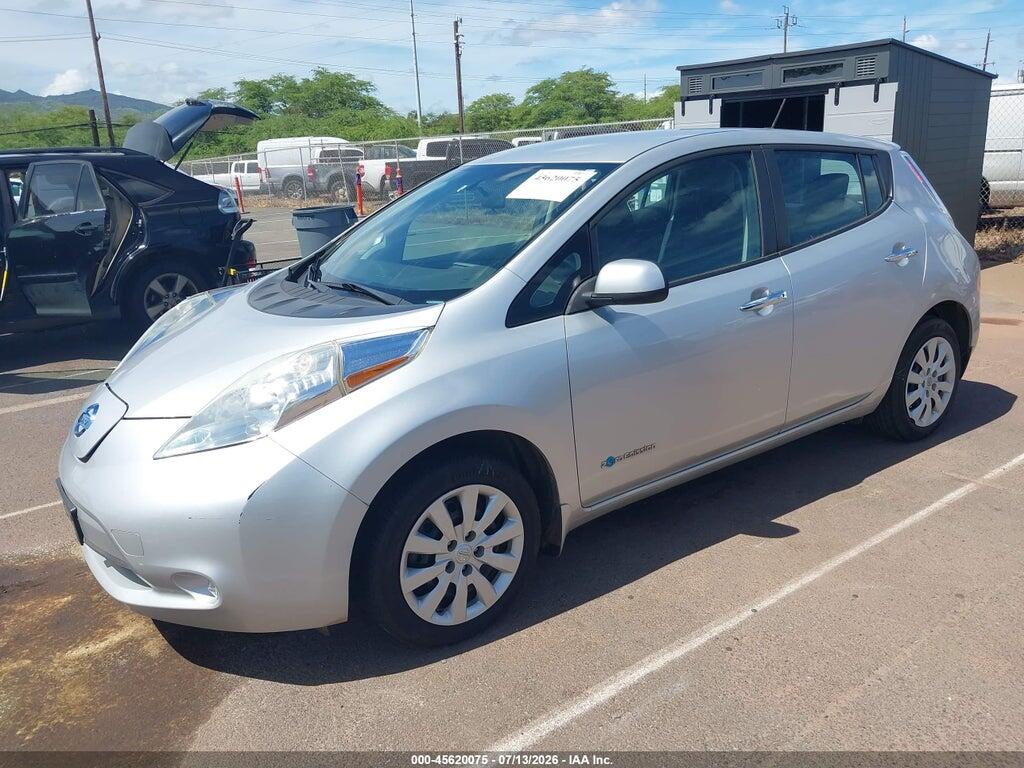 1N4AZ0CP4FC329803 2015 NISSAN LEAF photo no. 2