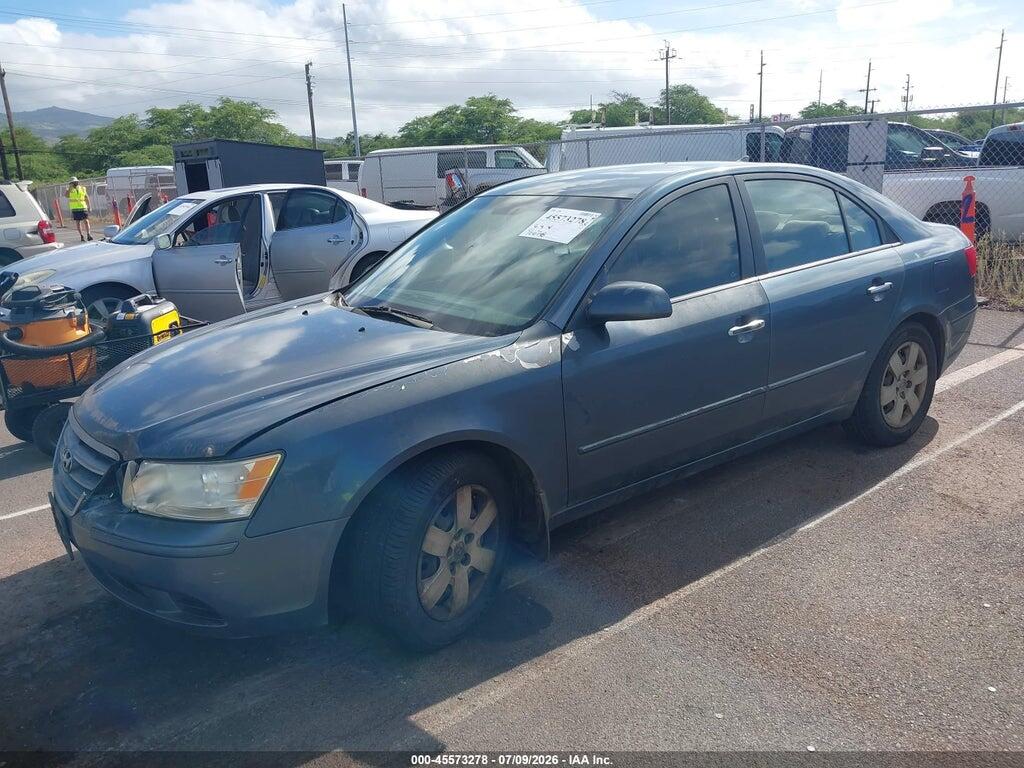 5NPET46C09H454898 2009 HYUNDAI SONATA photo no. 2