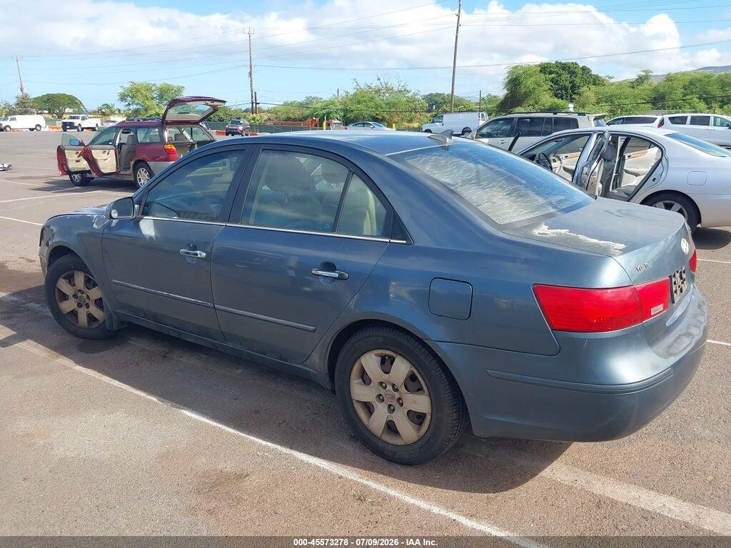 5NPET46C09H454898 2009 HYUNDAI SONATA photo no. 3