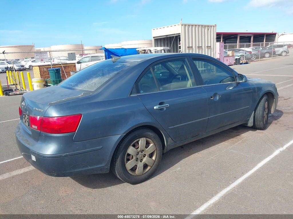 5NPET46C09H454898 2009 HYUNDAI SONATA photo no. 4