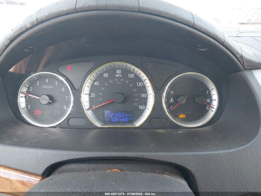 5NPET46C09H454898 2009 HYUNDAI SONATA photo no. 7