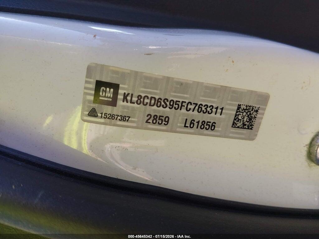 KL8CD6S95FC763311 2015 CHEVROLET SPARK photo no. 9