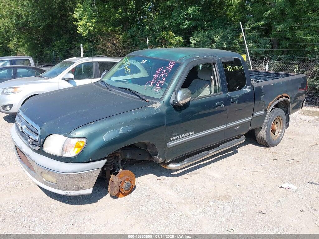 5TBBT4418YS122116 2000 TOYOTA TUNDRA photo no. 2