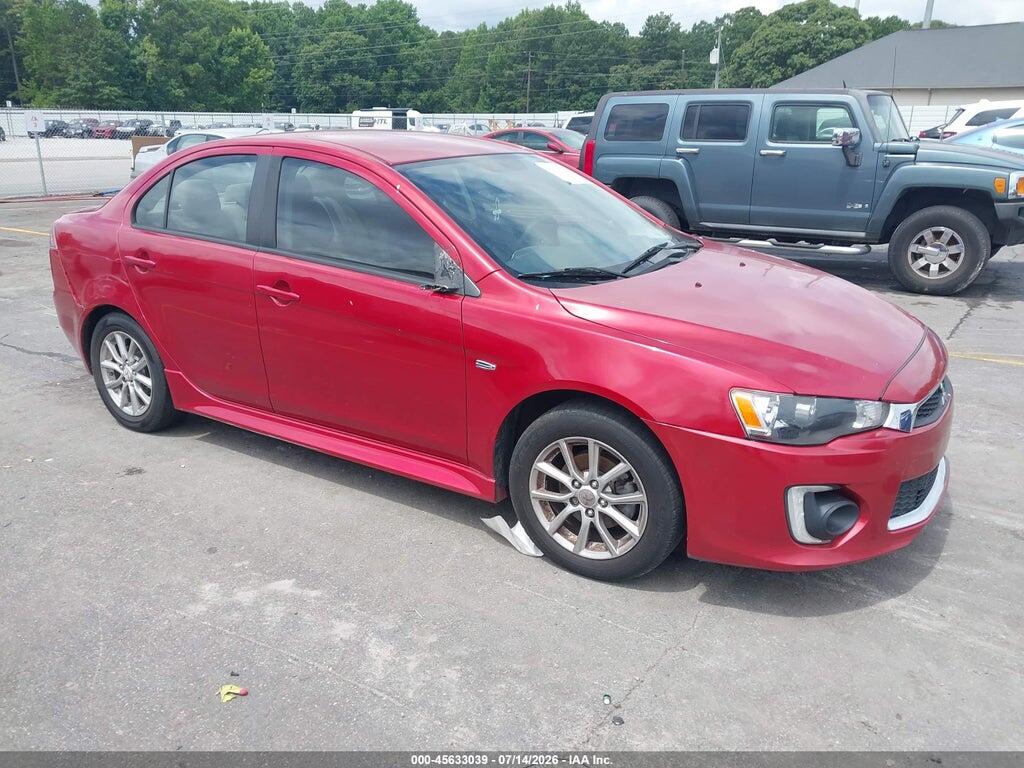 JA32U2FU4GU000474 2016 MITSUBISHI LANCER photo no. 1