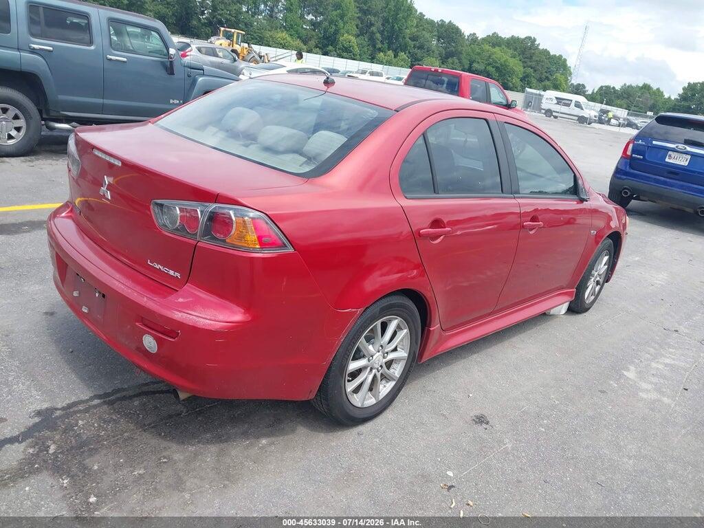 JA32U2FU4GU000474 2016 MITSUBISHI LANCER photo no. 4
