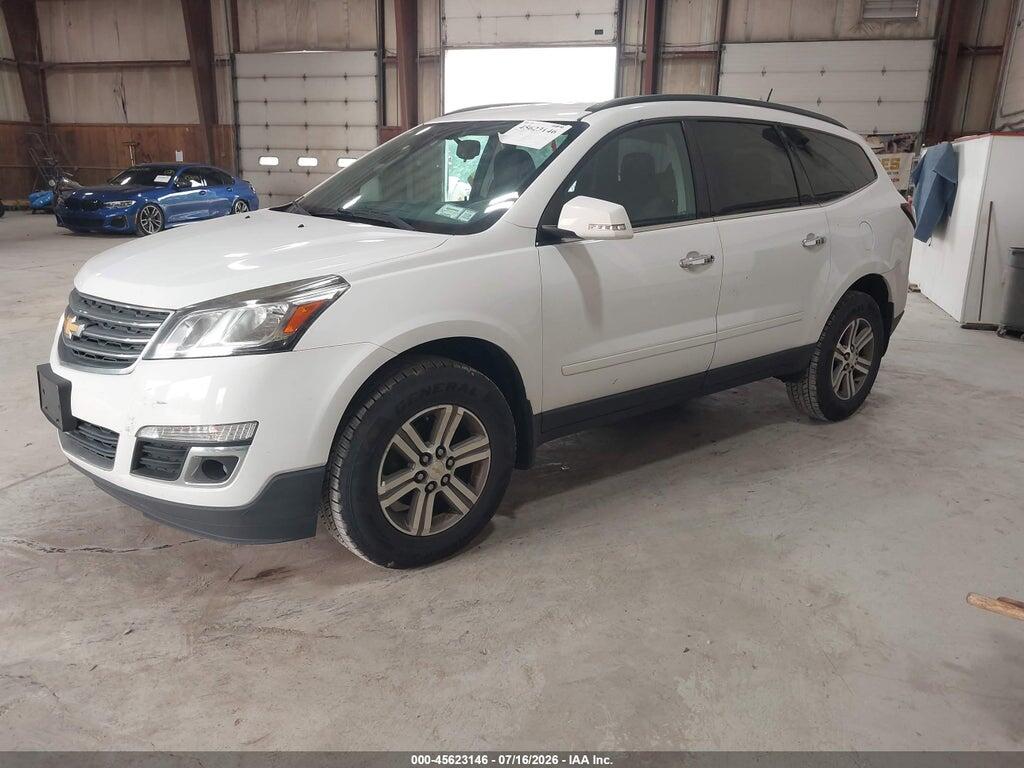 1GNKRGKD2HJ346555 2017 CHEVROLET TRAVERSE photo no. 2