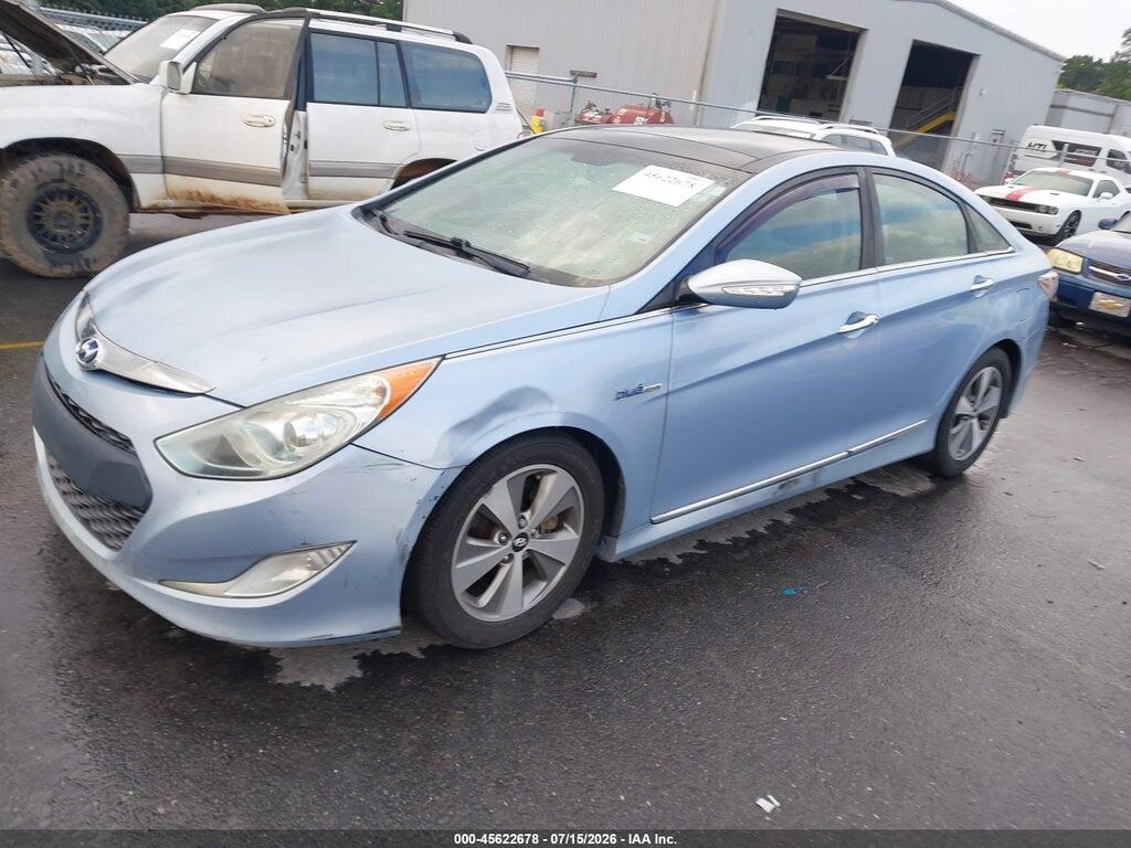 KMHEC4A49CA026323 2012 HYUNDAI SONATA HYBRID photo no. 2
