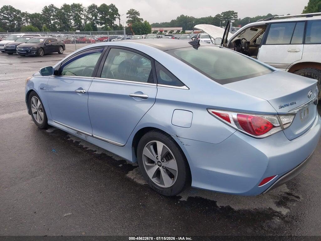 KMHEC4A49CA026323 2012 HYUNDAI SONATA HYBRID photo no. 3