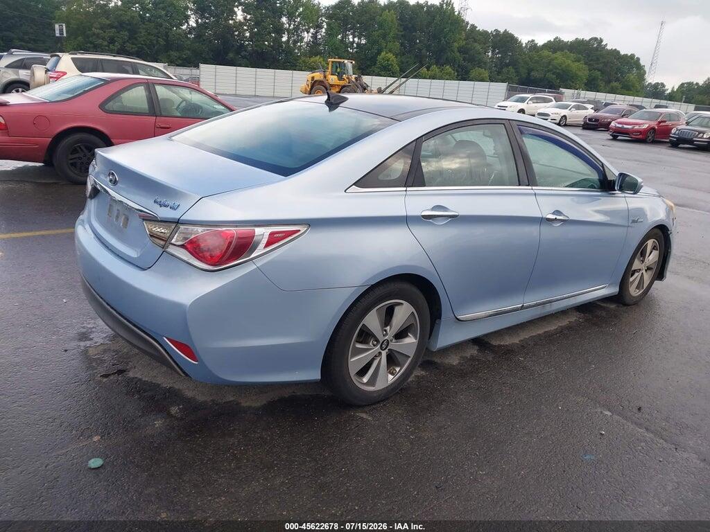 KMHEC4A49CA026323 2012 HYUNDAI SONATA HYBRID photo no. 4