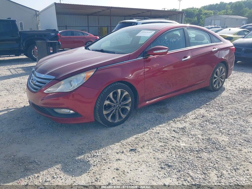 5NPEC4AC2EH837369 2014 HYUNDAI SONATA photo no. 2