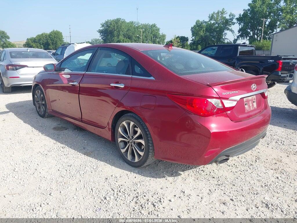 5NPEC4AC2EH837369 2014 HYUNDAI SONATA photo no. 3