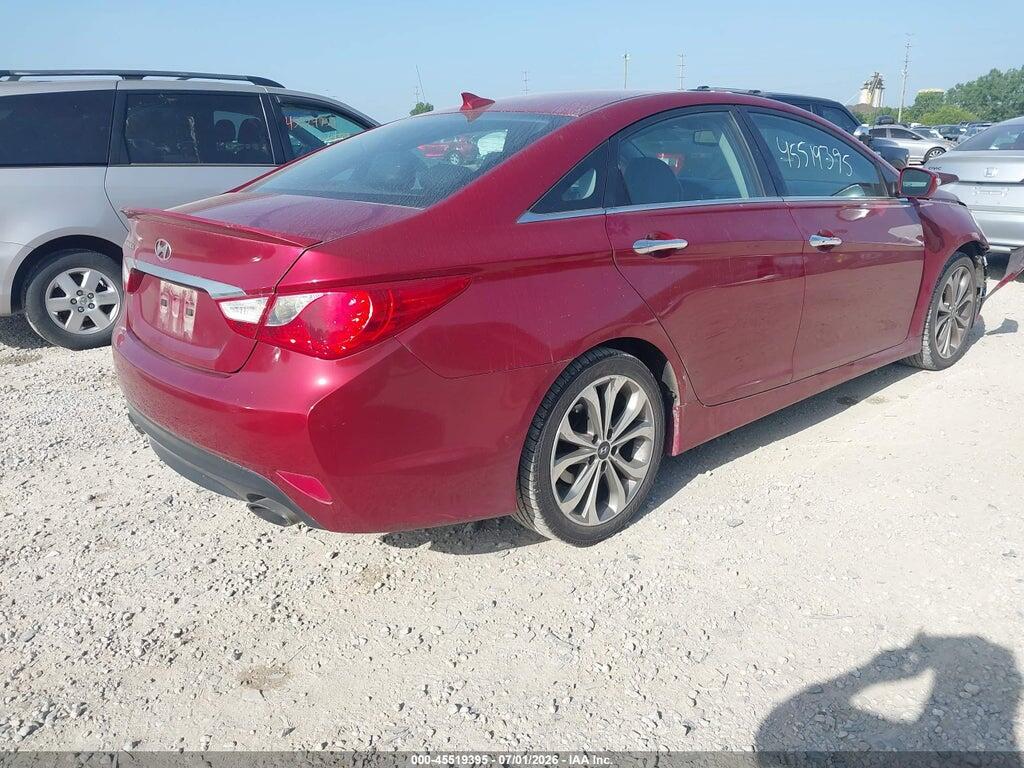 5NPEC4AC2EH837369 2014 HYUNDAI SONATA photo no. 4