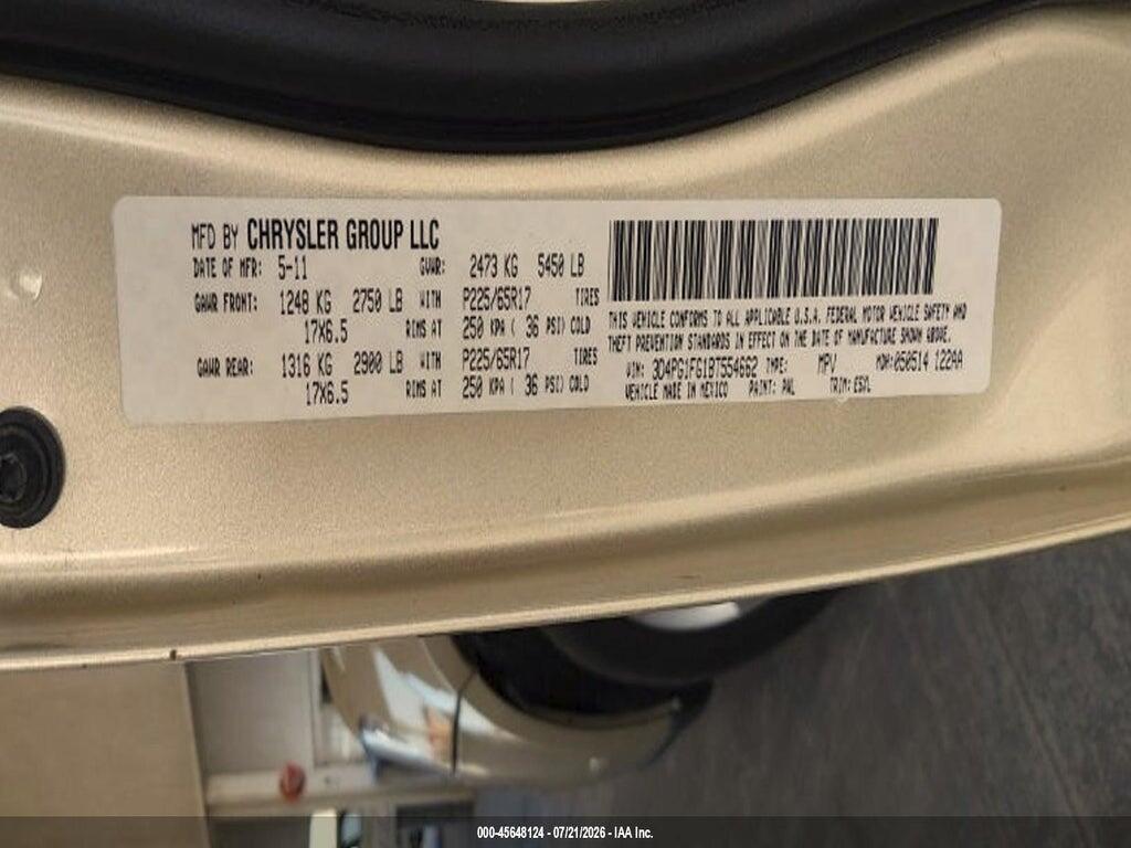 3D4PG1FG1BT554662 2011 DODGE JOURNEY photo no. 9