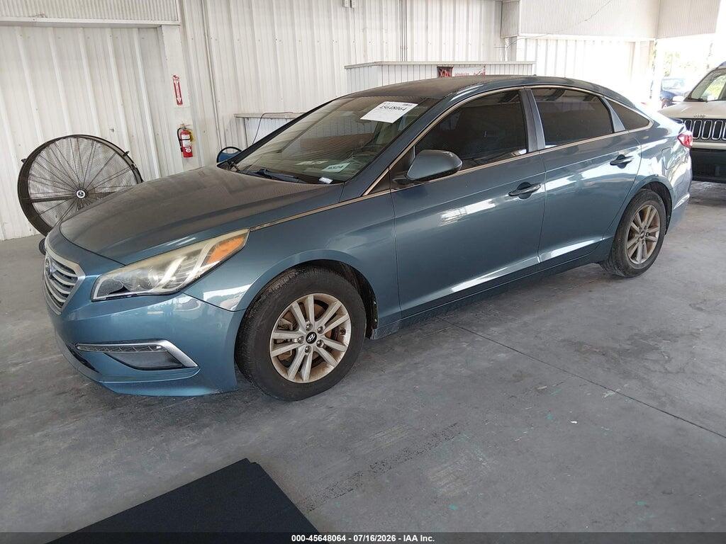 5NPE24AF5FH154192 2015 HYUNDAI SONATA photo no. 2