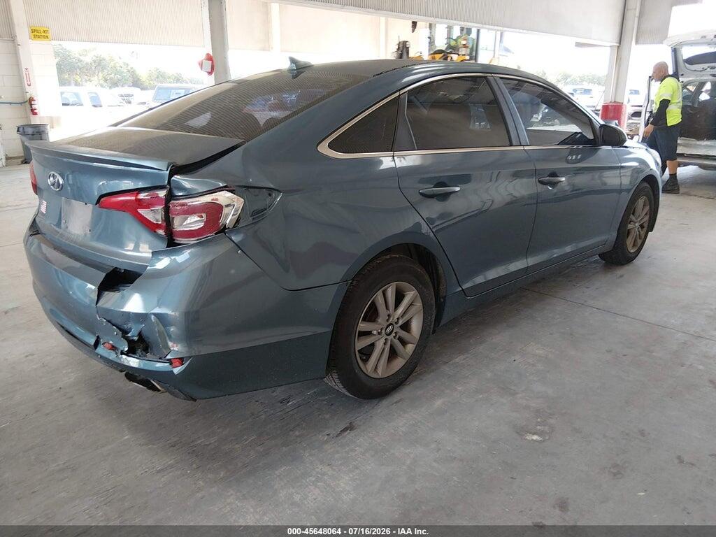 5NPE24AF5FH154192 2015 HYUNDAI SONATA photo no. 4
