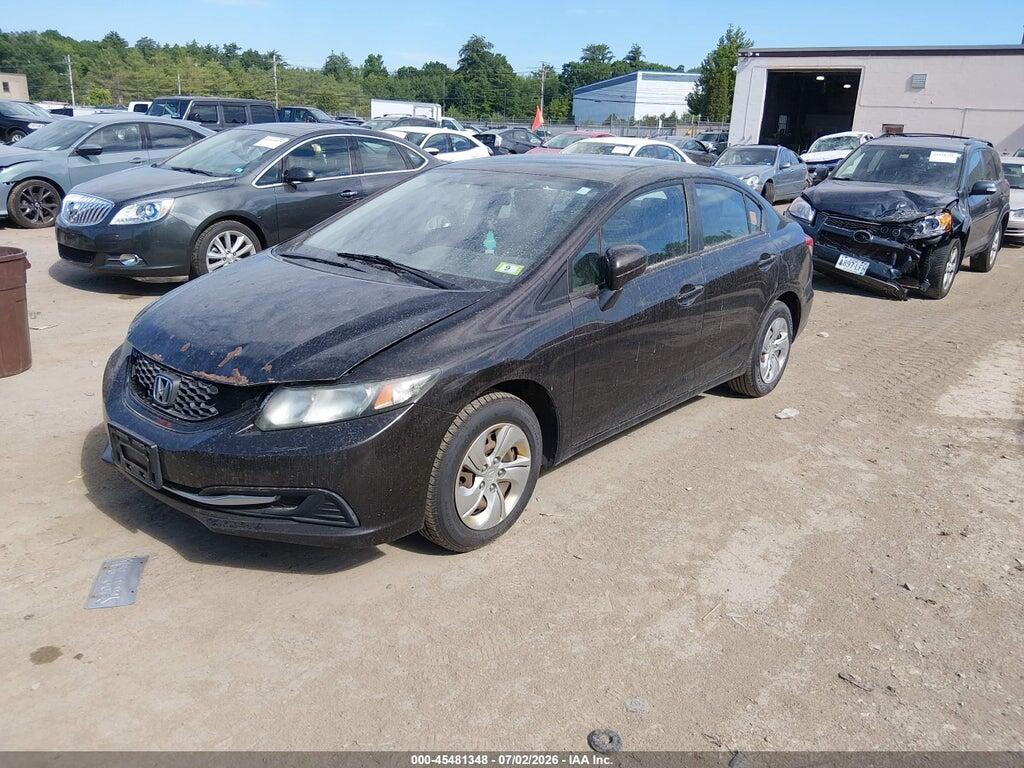 2HGFB2F56EH520792 2014 HONDA CIVIC photo no. 2