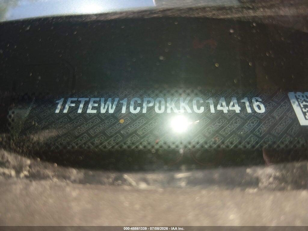 1FTEW1CP0KKC14416 2019 FORD F-150 photo no. 9