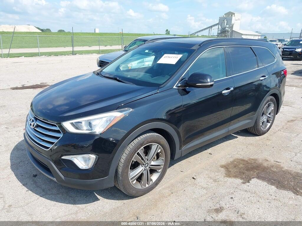 KM8SR4HF1DU001196 2013 HYUNDAI SANTA FE photo no. 2