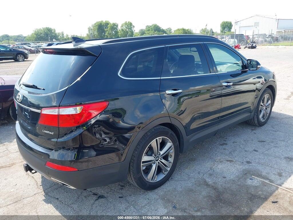 KM8SR4HF1DU001196 2013 HYUNDAI SANTA FE photo no. 4