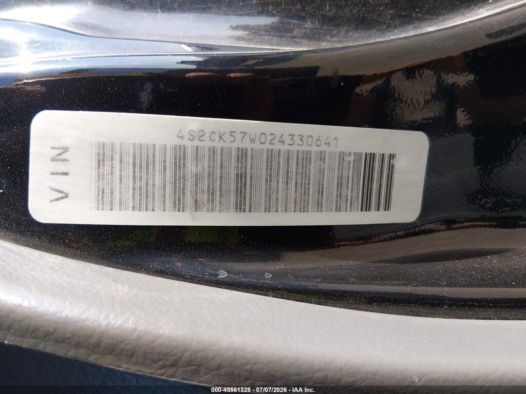 4S2CK57W024330641 2002 ISUZU RODEO SPORT photo no. 9