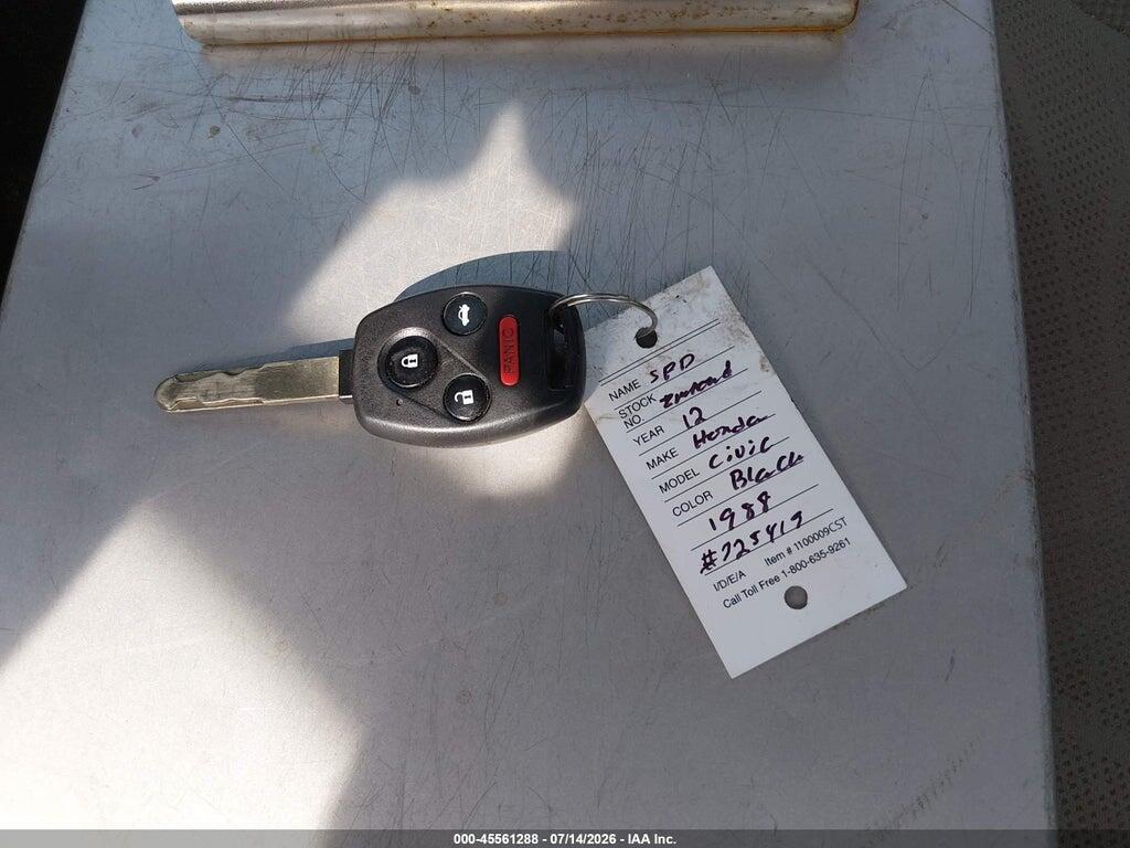 2HGFB2F57CH325491 2012 HONDA CIVIC photo no. 11