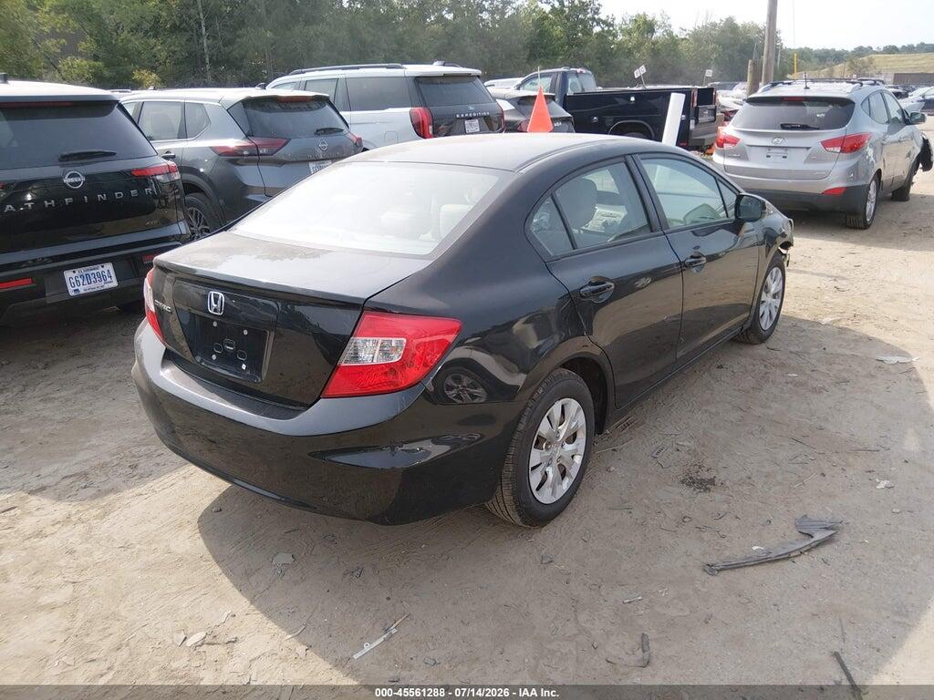 2HGFB2F57CH325491 2012 HONDA CIVIC photo no. 4