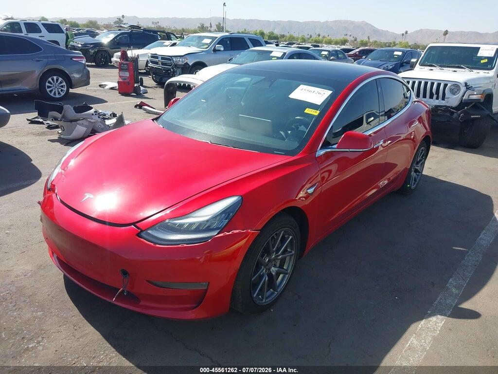 5YJ3E1EB9LF617126 2020 TESLA MODEL 3 photo no. 2