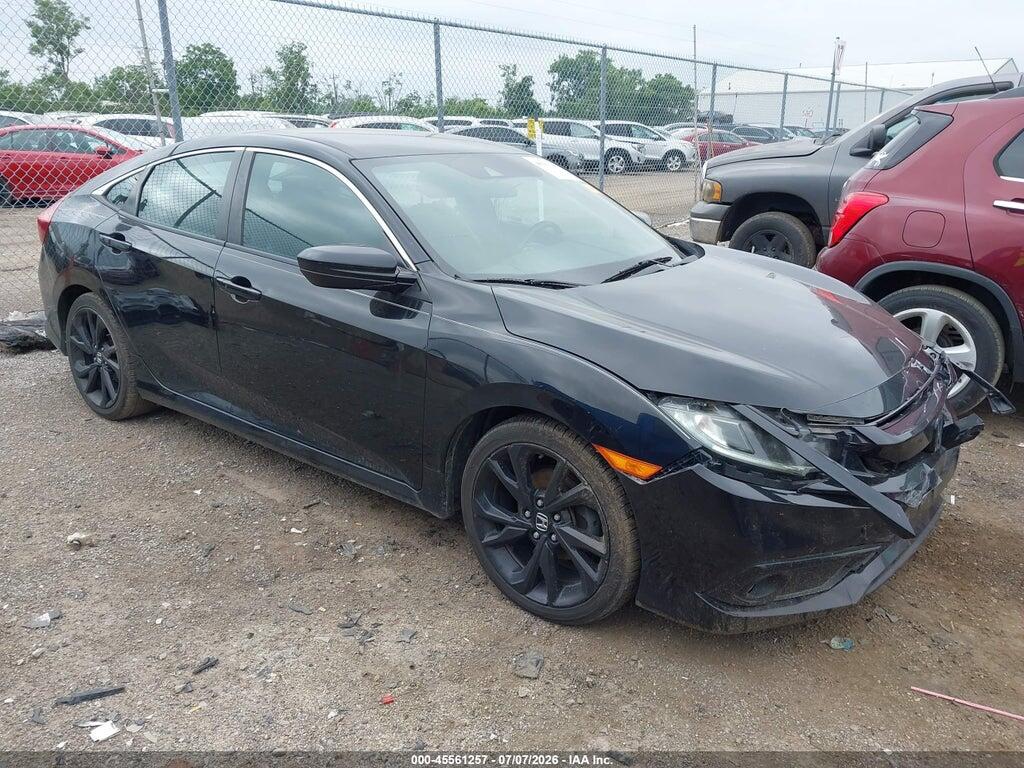 2HGFC2F82KH514667 2019 HONDA CIVIC photo no. 1