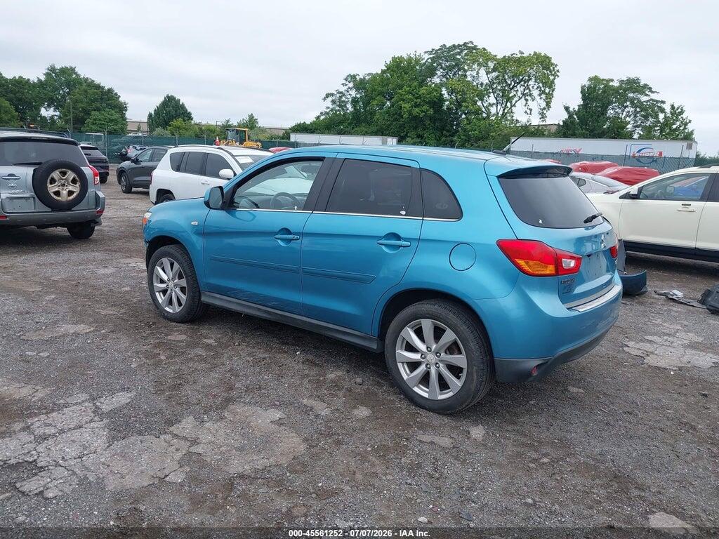 4A4AR4AUXEE002019 2014 MITSUBISHI OUTLANDER SPORT photo no. 3