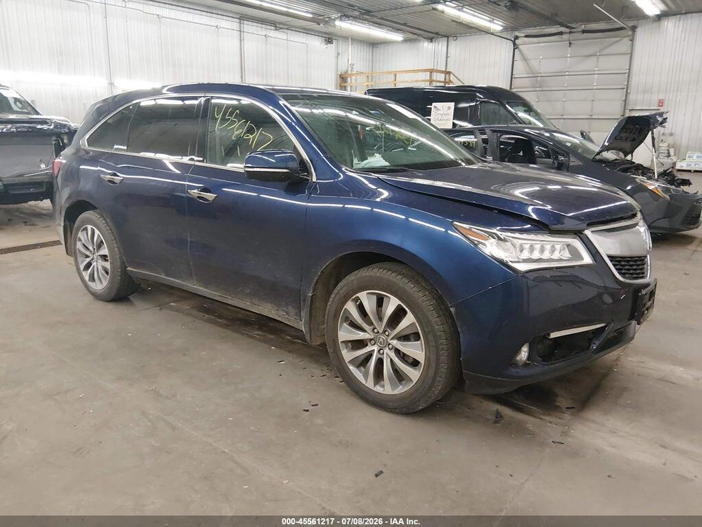 5FRYD4H45FB007833 2015 ACURA MDX photo no. 1