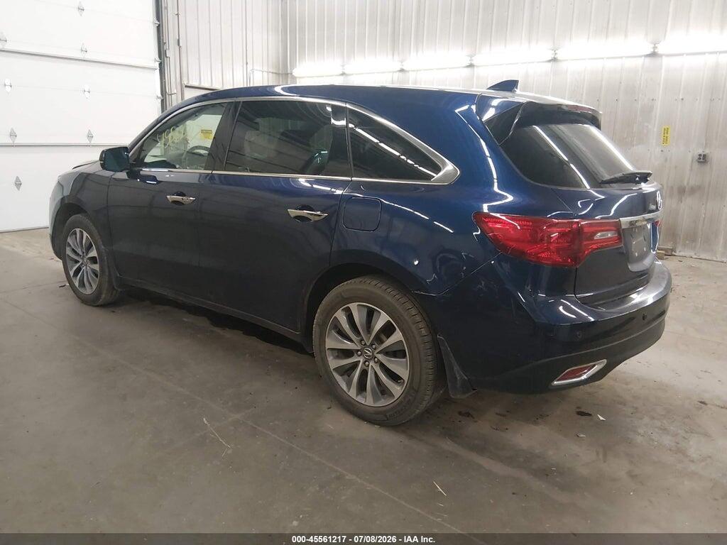 5FRYD4H45FB007833 2015 ACURA MDX photo no. 3