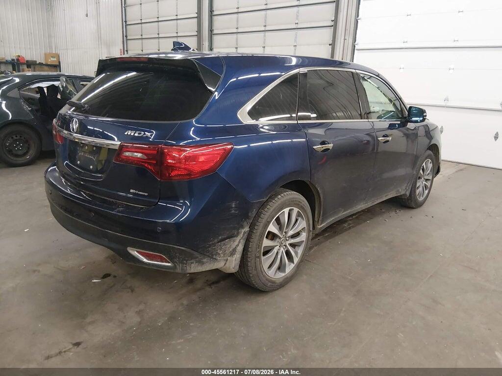 5FRYD4H45FB007833 2015 ACURA MDX photo no. 4