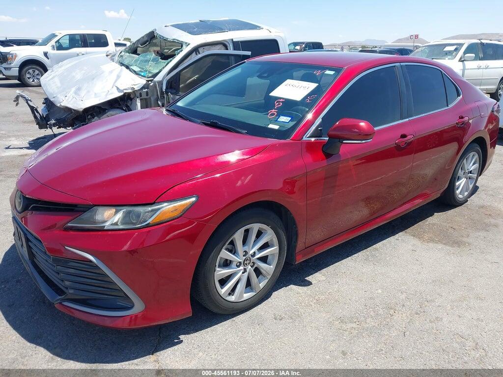 4T1R11AK2NU064742 2022 TOYOTA CAMRY photo no. 2