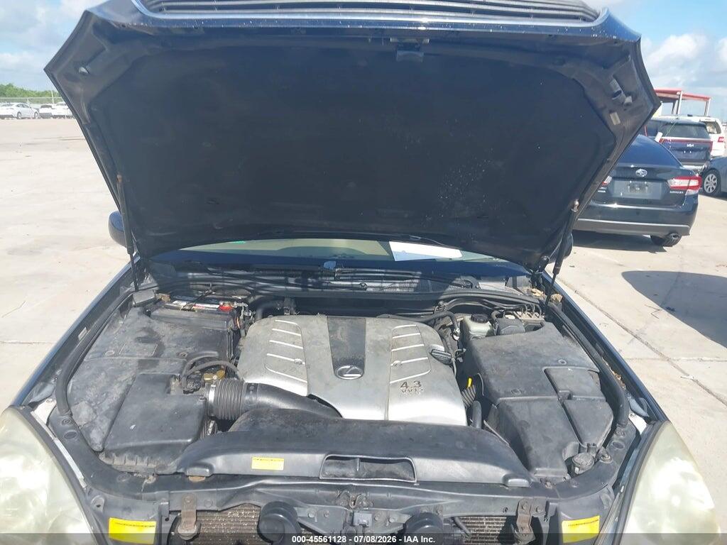 JTHBN30F630103801 2003 LEXUS LS 430 photo no. 10