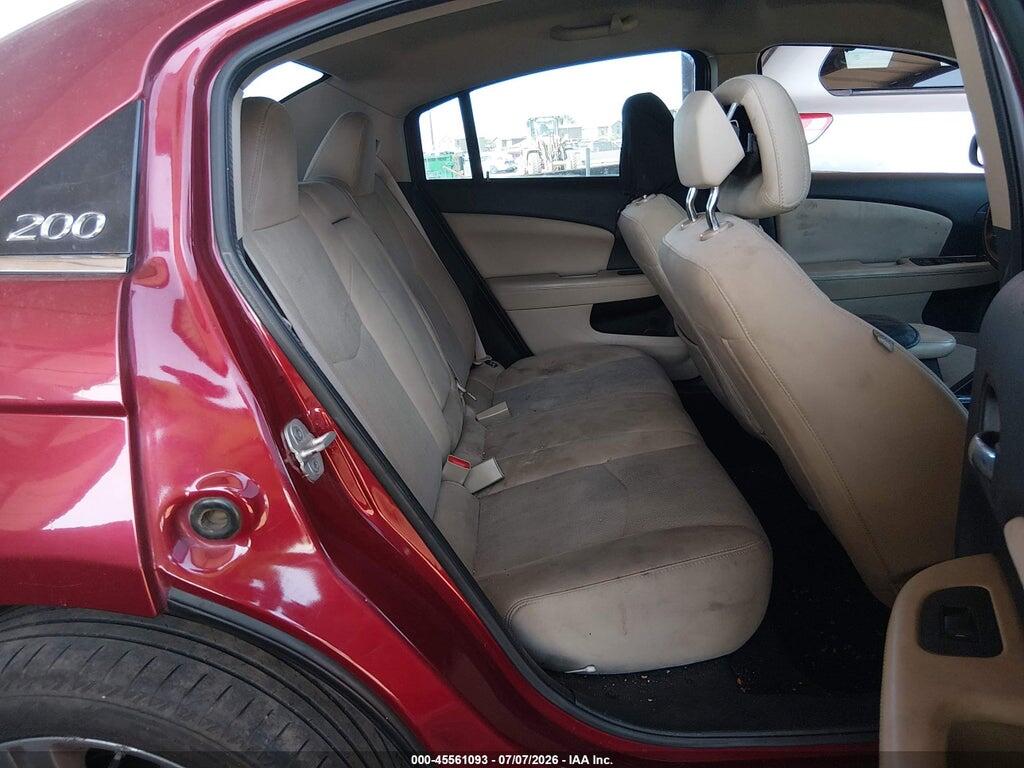 1C3CCBBB0CN107088 2012 CHRYSLER 200 photo no. 8